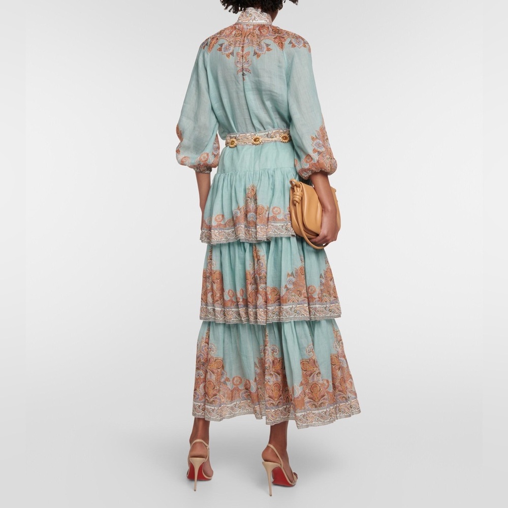 ZIMMERMANN Devi Paisley Print Skirt - Picture 11 of 16